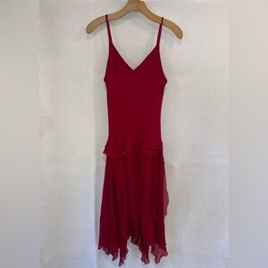 Jonathan Martin Y2k Size 10 Silk Fairy Dress Asymmetrical READ NWT